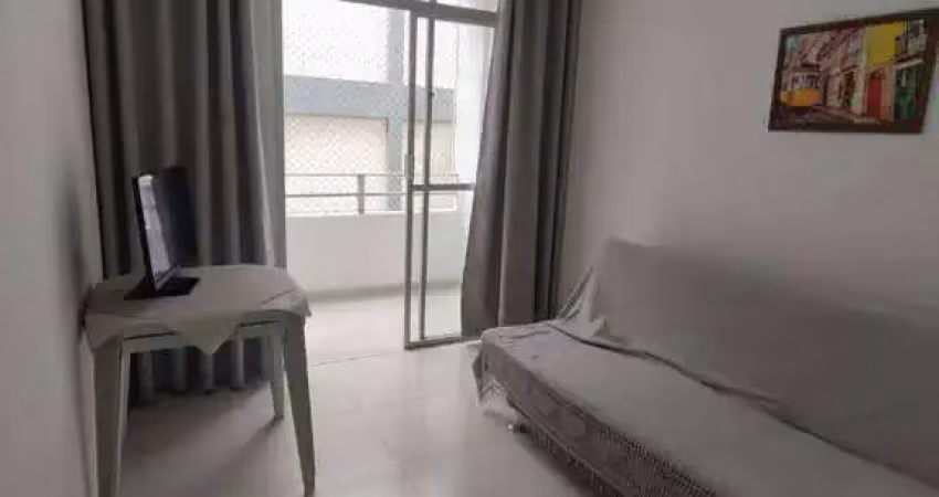 Apartamento com 1 dormitório à venda, 50 m² por r$ 280.000 - praia da enseada - guarujá/sp