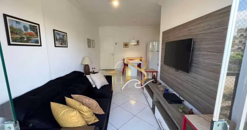 Apartamento com 1 dormitório à venda, 47 m² por r$ 280.000,00 - enseada - guarujá/sp