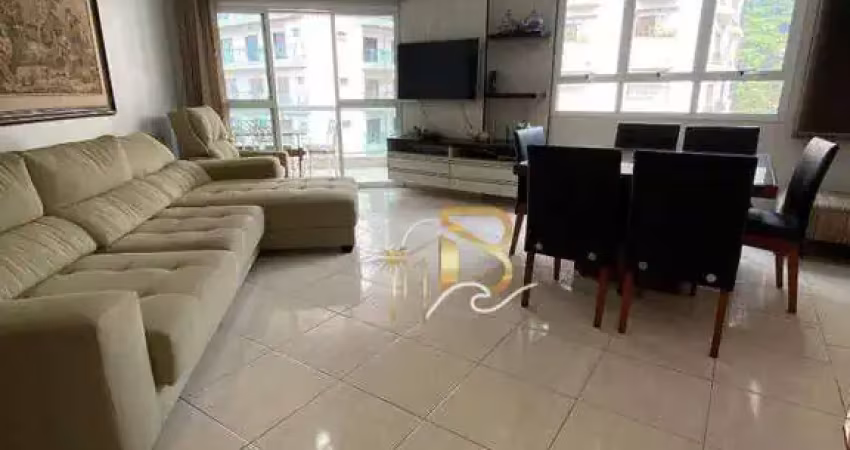 Apartamento com 3 dormitórios à venda, 221 m² por r$ 1.100.000,00 - pitangueiras - guarujá/sp