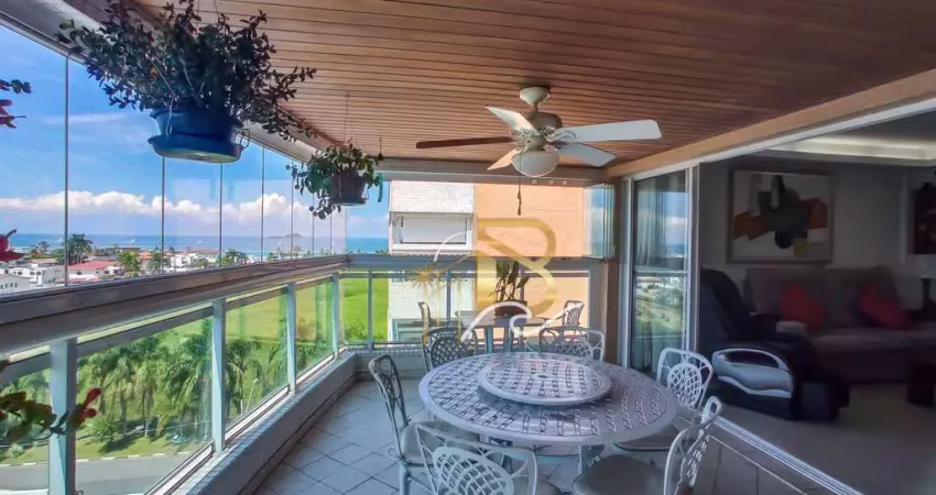 Apartamento com 3 dormitórios, 178 m² - venda por r$ 2.000.000,00 ou aluguel por r$ 10.800,00/mês - enseada - guarujá/sp