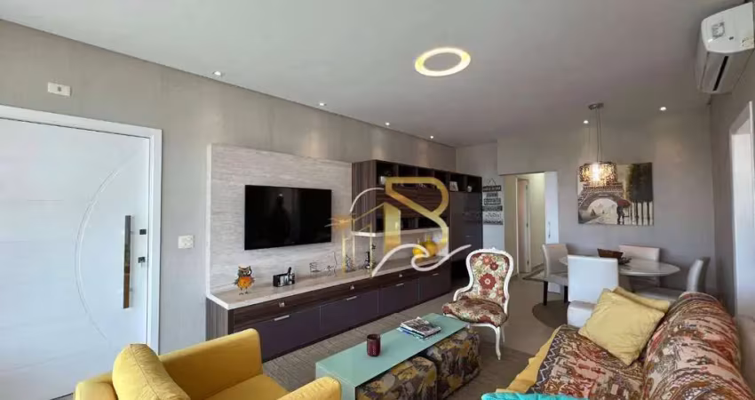 Apartamento com 3 dormitórios à venda, 132 m² por r$ 1.300.000 - praia da enseada - guarujá/sp