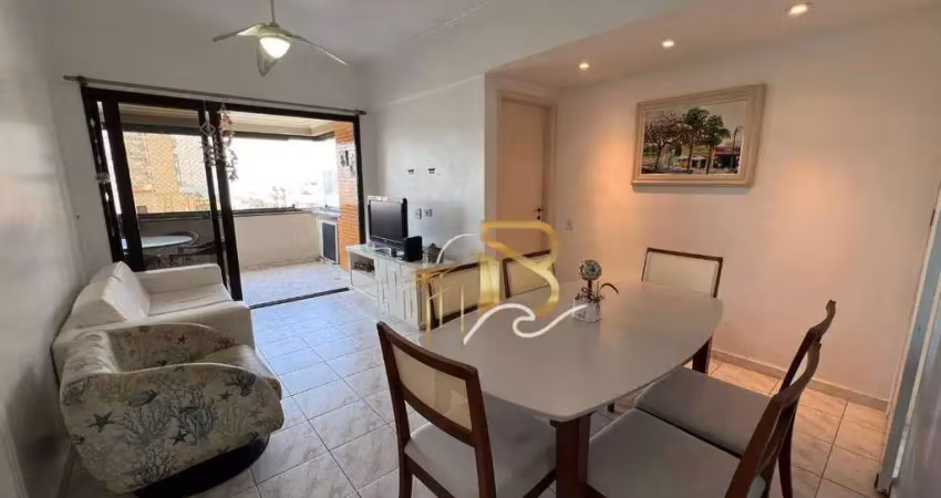 Apartamento com 2 dormitórios à venda, 72 m² por r$ 490.000 - praia da enseada - guarujá/sp
