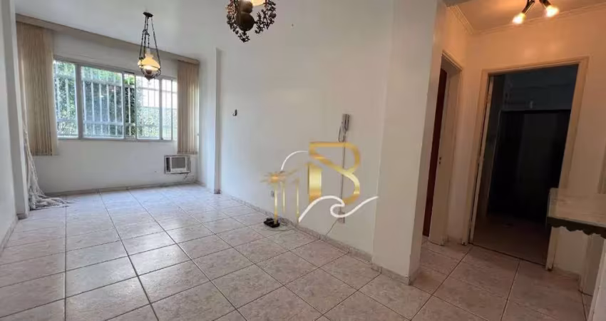 Apartamento com 1 dormitório à venda, 55 m² por r$ 200.000,00 - praia da enseada - guarujá/sp