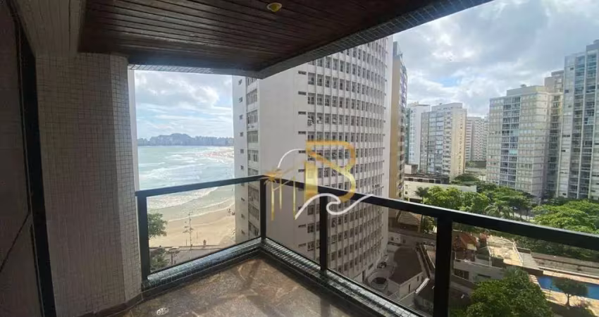 Apartamento com 4 dormitórios, 280 m² - venda por r$ 700.000,00 ou aluguel por r$ 7.000,00/mês - pitangueiras - guarujá/sp