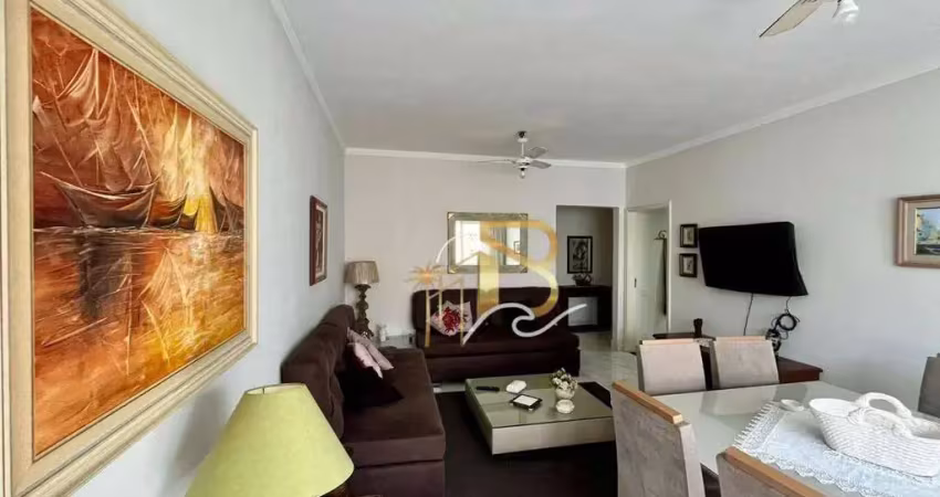 Apartamento com 3 dormitórios à venda, 129 m² por r$ 750.000 - pitangueiras - guarujá/sp