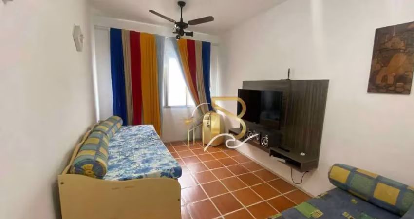 Apartamento com 1 dormitório à venda, 77 m² por r$ 215.000,00 - enseada - guarujá/sp
