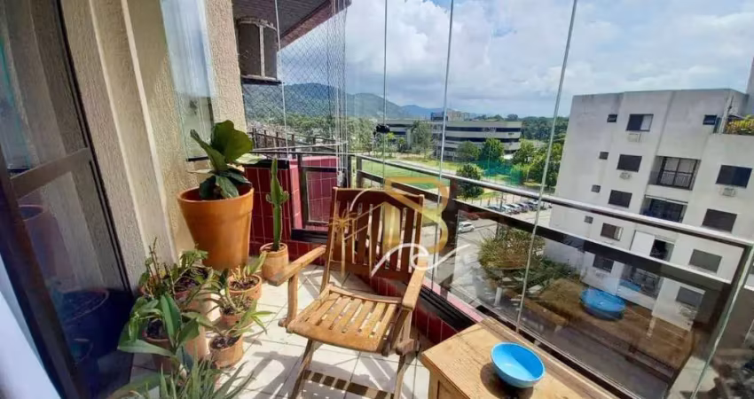 Apartamento com 2 dormitórios à venda, 86 m² por r$ 390.000,00 - enseada - guarujá/sp