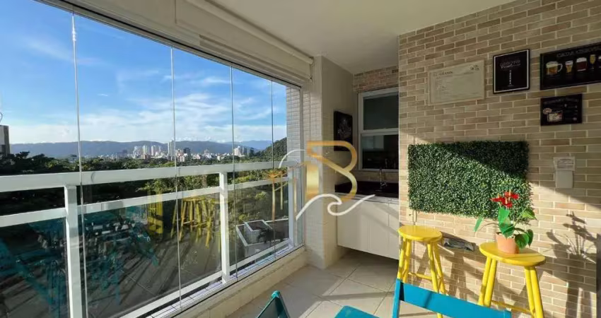 Apartamento com 3 dormitórios à venda, 158 m² por r$ 1.300.000,00 - enseada - guarujá/sp
