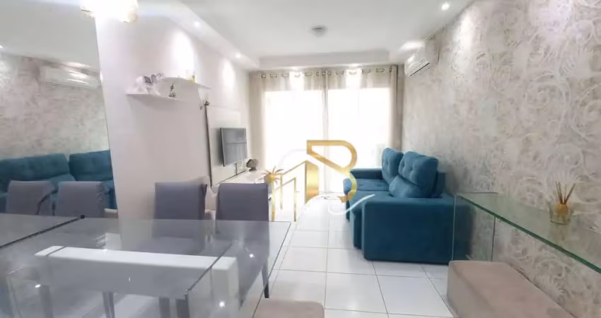 Apartamento com 2 dormitórios à venda, 65 m² por r$ 320.000,00 - enseada - guarujá/sp