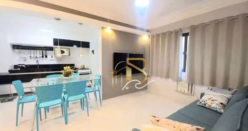 Apartamento com 2 dormitórios à venda, 70 m² por r$ 620.000,00 - astúrias - guarujá/sp