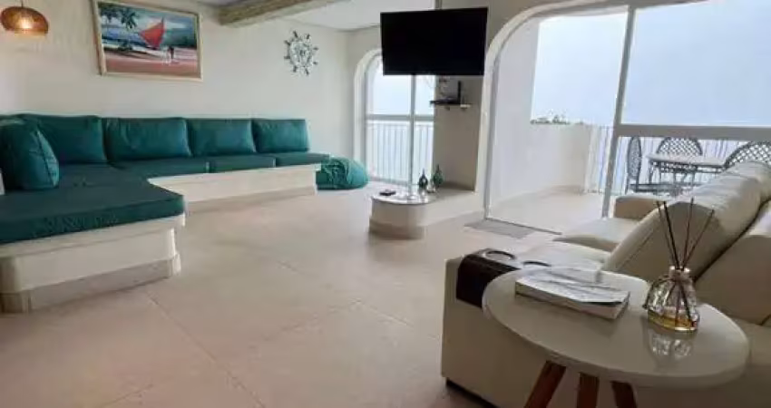 Apartamento com 3 dormitórios à venda, 187 m² por r$ 1.290.000,00 - pitangueiras - guarujá/sp