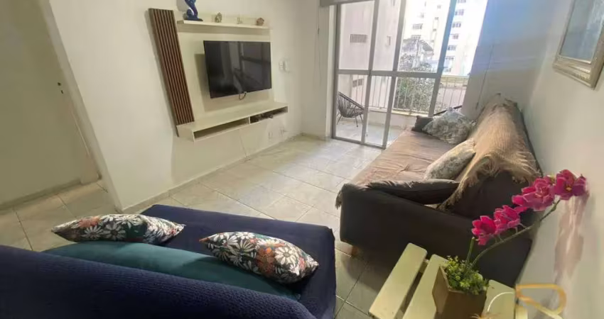 Apartamento com 2 dormitórios à venda, 70 m² por r$ 435.000,00 - pitangueiras - guarujá/sp