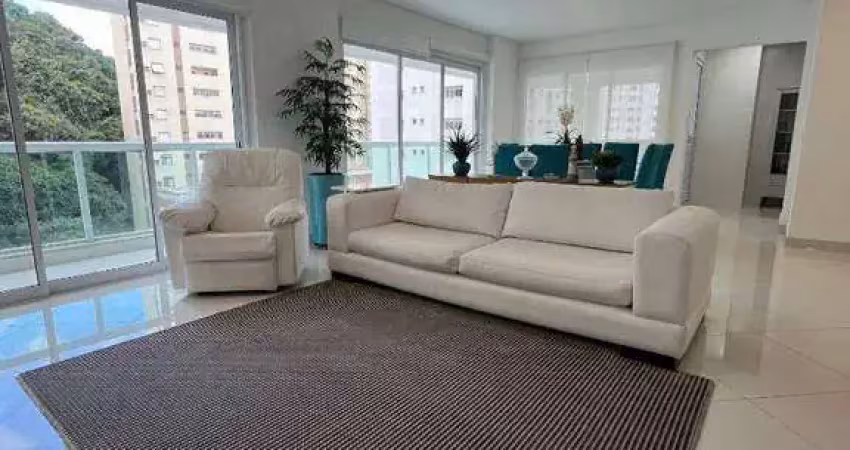 Apartamento com 3 dormitórios à venda, 175 m² por r$ 1.800.000,00 - pitangueiras - guarujá/sp