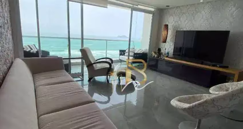 Apartamento com 3 dormitórios à venda, 150 m² por r$ 2.014.000,00 - pitangueiras - guarujá/sp