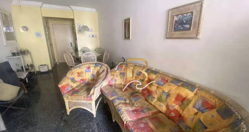 Apartamento com 2 dormitórios à venda, 110 m² por r$ 550.000,00 - pitangueiras - guarujá/sp