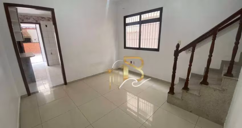 Sobrado com 3 dormitórios à venda por r$ 597.000 - jardim dos pássaros - guarujá/sp