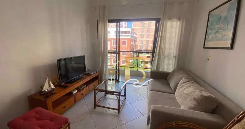 Apartamento com 2 dormitórios à venda, 75 m² por r$ 420.000,00 - enseada - guarujá/sp