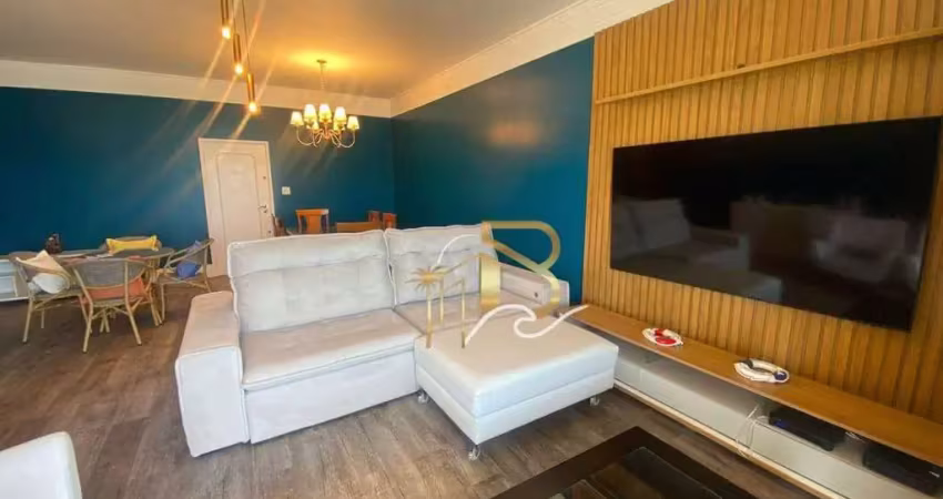 Apartamento com 3 dormitórios à venda, 215 m² por r$ 1.550.000 - pitangueiras - guarujá/sp