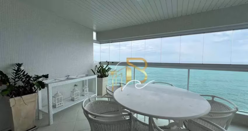 Apartamento com 3 dormitórios à venda, 184 m² por r$ 2.400.000,00 - pitangueiras - guarujá/sp