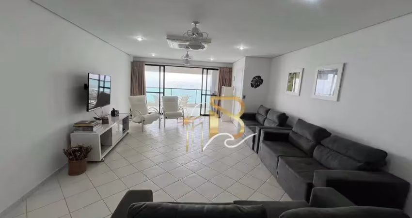 Apartamento com 3 dormitórios à venda, 184 m² por r$ 2.000.000,00 - pitangueiras - guarujá/sp