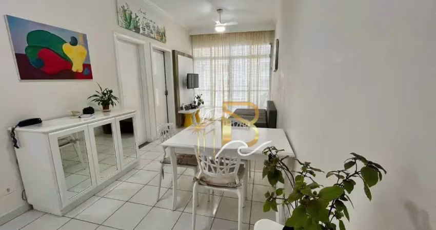 Apartamento com 2 dormitórios à venda, 68 m² por r$ 390.000 - pitangueiras - guarujá/sp
