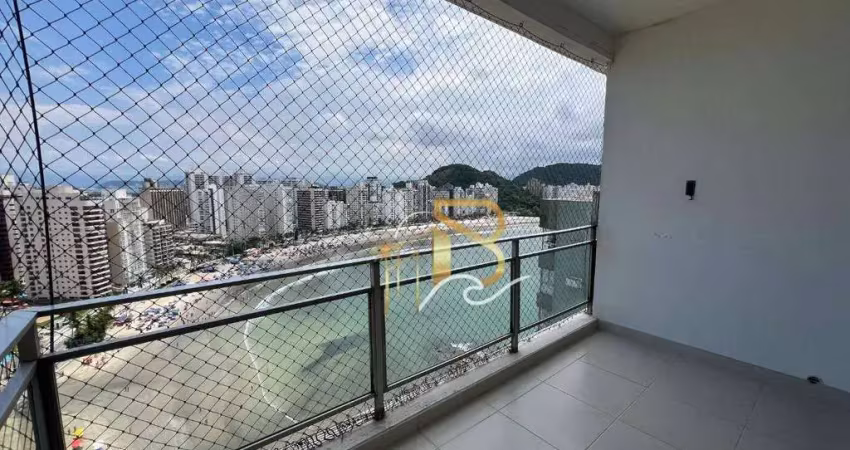 Apartamento com 2 dormitórios à venda, 97 m² por r$ 890.000,00 - asturias - guarujá/sp
