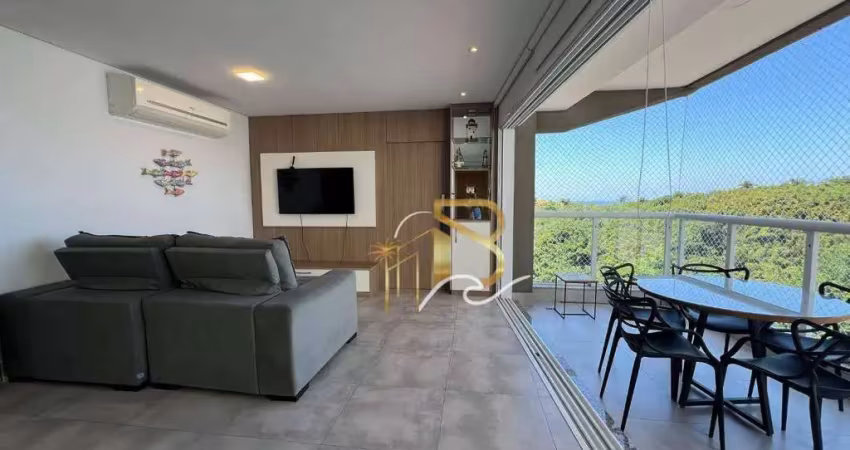 Apartamento com 3 dormitórios, 145 m² - venda por r$ 1.500.000,00 ou aluguel por r$ 11.000,00/mês - astúrias - guarujá/sp