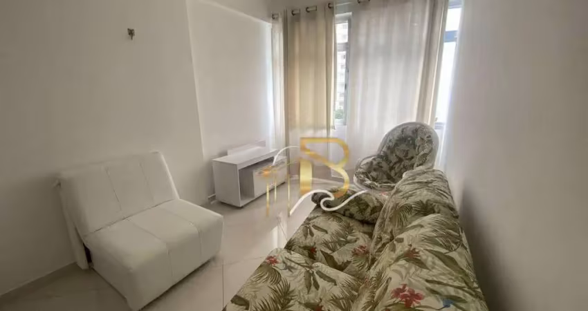 Apartamento com 1 dormitório à venda, 70 m² por r$ 350.000,00 - praia das pitangueiras - guarujá/sp