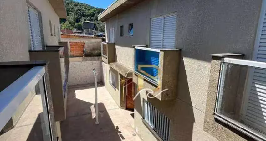 Sobrado com 2 dormitórios à venda, 77 m² por r$ 375.000,00 - enseada - guarujá/sp