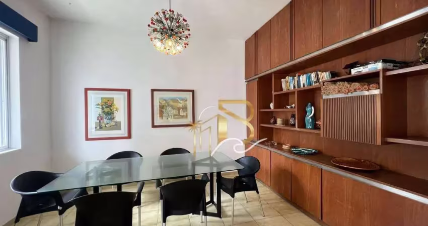 Apartamento com 2 dormitórios à venda, 126 m² por r$ 440.000,00 - praia das pitangueiras - guarujá/sp