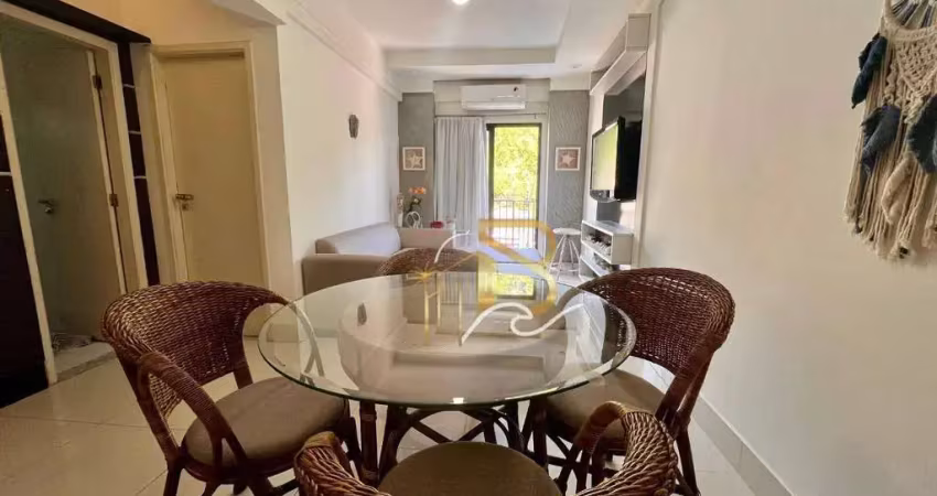 Apartamento com 1 dormitório à venda, 60 m² por r$ 300.000,00 - enseada - guarujá/sp