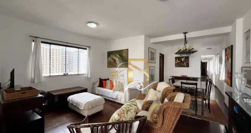 Apartamento com 4 dormitórios à venda, 145 m² por r$ 650.000,00 - pitangueiras - guarujá/sp