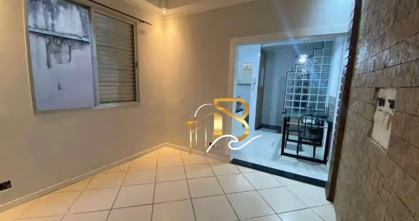 Apartamento com 1 dormitório à venda, 50 m² por r$ 250.000,00 - enseada - guarujá/sp