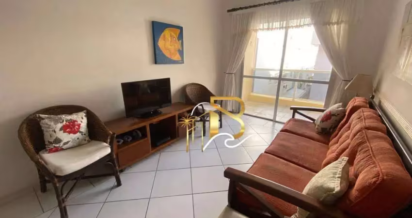 Apartamento com 2 dormitórios à venda, 85 m² por r$ 380.000,00 - enseada - guarujá/sp