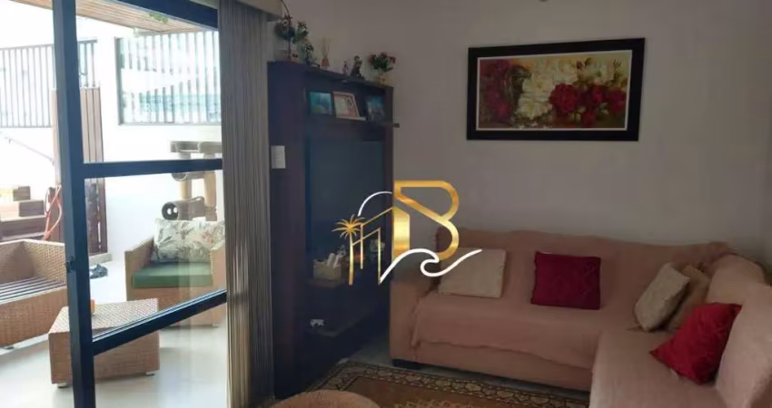Apartamento com 3 dormitórios à venda, 209 m² por r$ 850.000,00 - asturias - guarujá/sp
