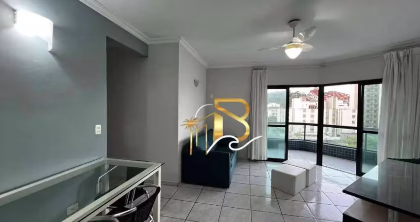 Apartamento com 2 dormitórios à venda, 73 m² por r$ 430.000 - enseada - guarujá/sp