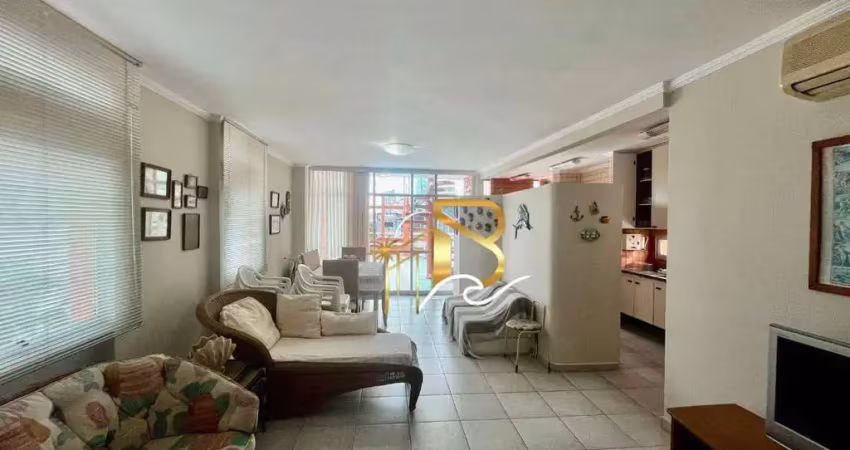 Cobertura com 3 dormitórios à venda, 266 m² por r$ 1.000.000,00 - enseada - guarujá/sp