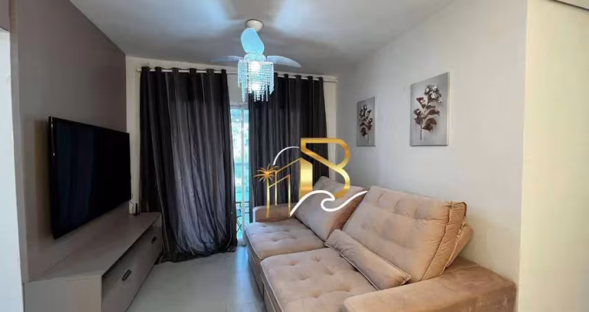 Apartamento com 2 dormitórios, 88 m² - venda por r$ 700.000,00 ou aluguel por r$ 6.400,00/mês - astúrias - guarujá/sp