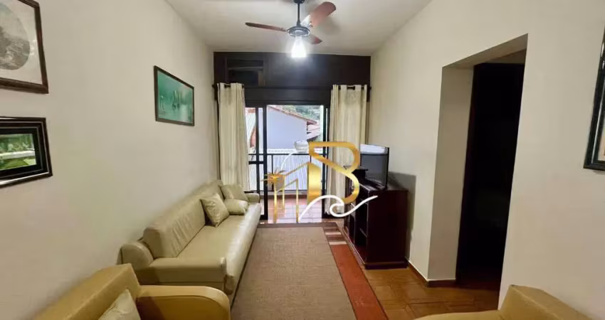 Apartamento com 1 dormitório à venda, 54 m² por r$ 240.000,00 - enseada - guarujá/sp