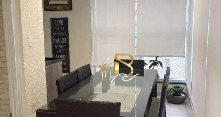 Apartamento com 3 dormitórios para alugar, 98 m² por r$ 6.500,00/mês - pitangueiras - guarujá/sp