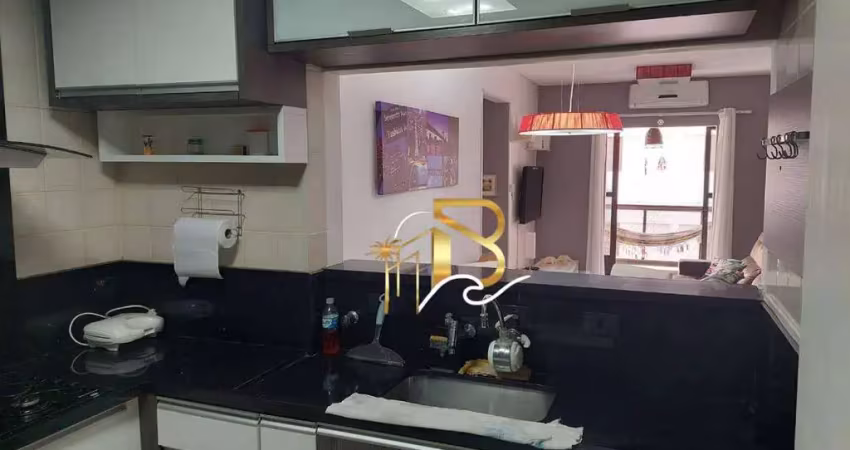 Apartamento com 2 dormitórios à venda, 70 m² por r$ 450.000 - tombo - guarujá/sp