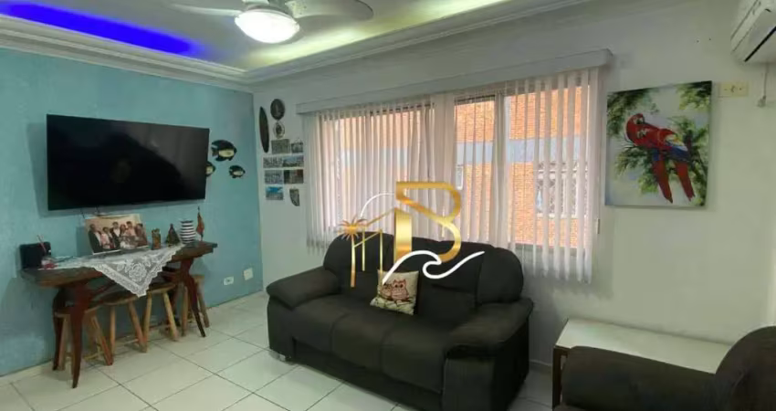 Apartamento com 2 dormitórios para alugar, 64 m² por r$ 2.600/mês - enseada - guarujá/sp