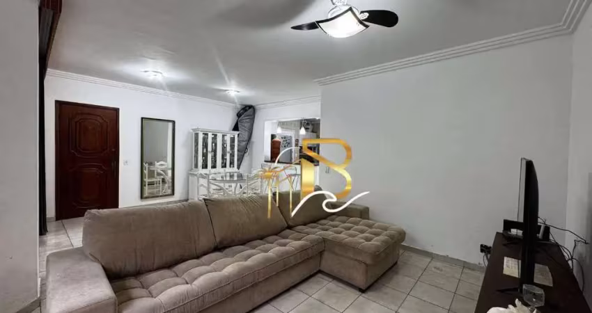 Apartamento com 3 dormitórios para alugar, 120 m² por r$ 4.000,00/mês - pitangueiras - guarujá/sp