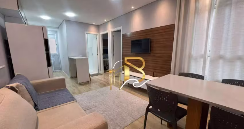 Apartamento com 2 dormitórios à venda, 50 m² por r$ 330.000 - enseada - guarujá/sp