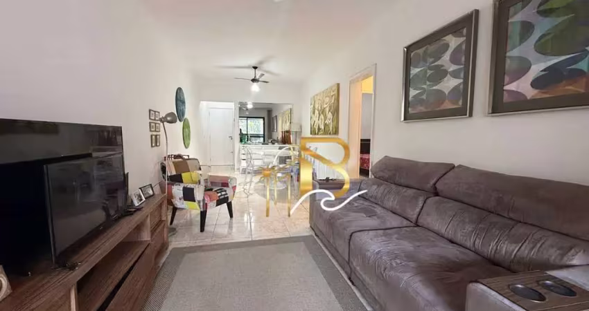 Apartamento com 2 dormitórios à venda, 110 m² por r$ 595.000,00 - pitangueiras - guarujá/sp