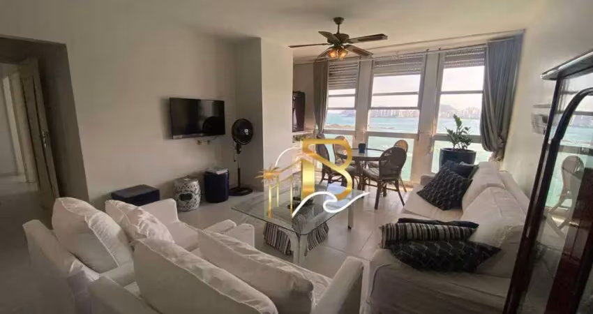 Apartamento com 3 dormitórios à venda, 140 m² por r$ 954.000 - praia das pitangueiras - guarujá/sp