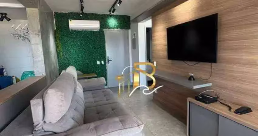 Apartamento com 2 dormitórios à venda, 67 m² por r$ 650.000 - enseada - guarujá/sp
