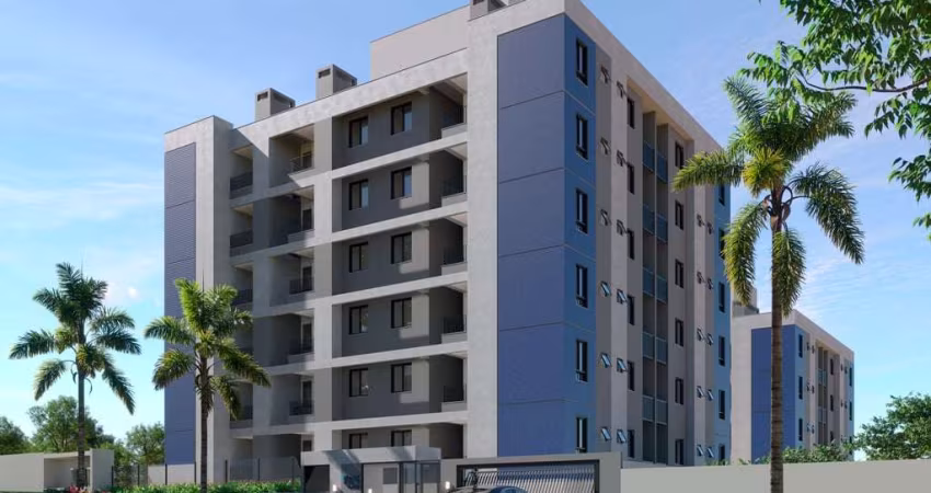 Impecável apartamento à venda em Curitiba-PR, no Mossunguê: 2 quartos, 1 suíte, 2 banheiros, 1 vaga, 55,91m².