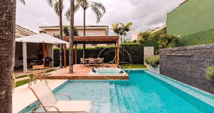 Casa com 4 dormitórios à venda, 397 m² por R$ 3.950.000,00 - Condomínio Jardim Paradiso - Indaiatuba/SP