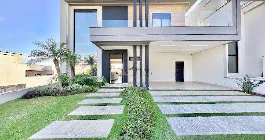 Casa em condomínio à venda em indaiatuba - residencial milano, mobiliado, com piscina aquecida e sauna privativa
